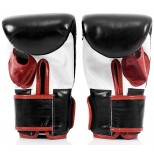 Тренировочные снарядные перчатки Fairtex (TGO-3 black/white/red)